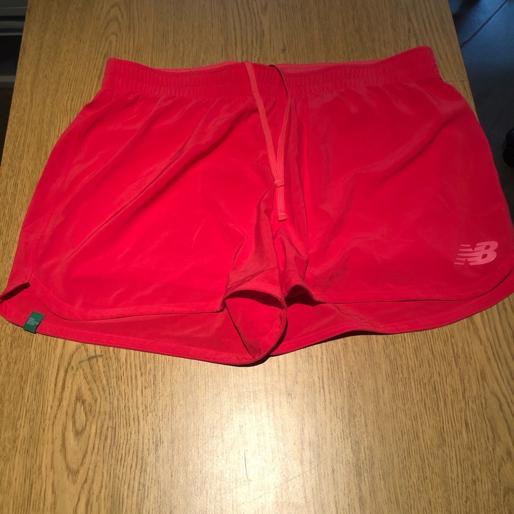 New Balance Red Women's Running Shorts